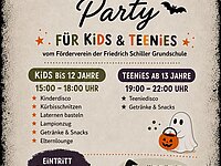 Halloween-Party für Kids und Teenies